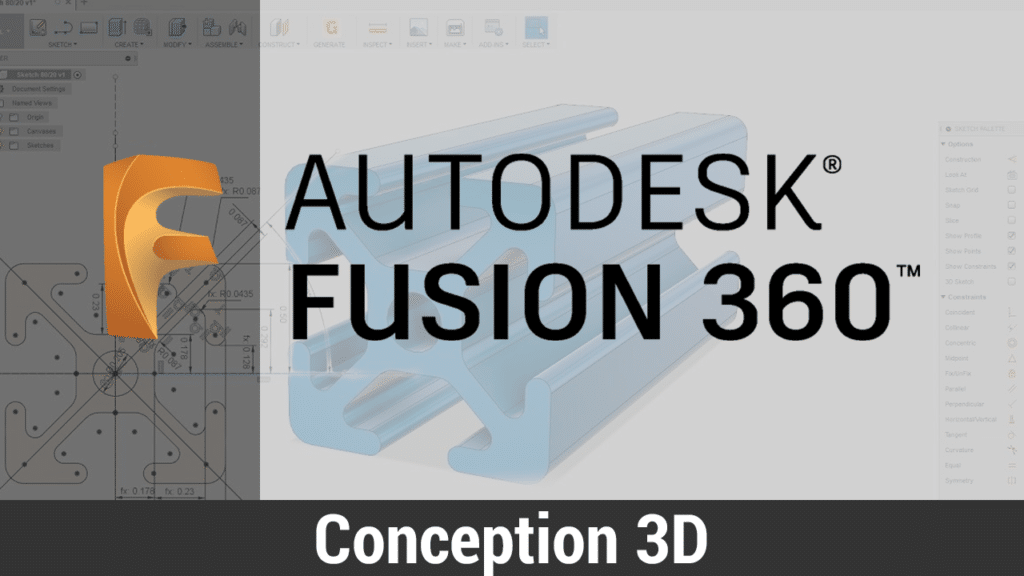 Conception 3D avec Autodesk Fusion 360
