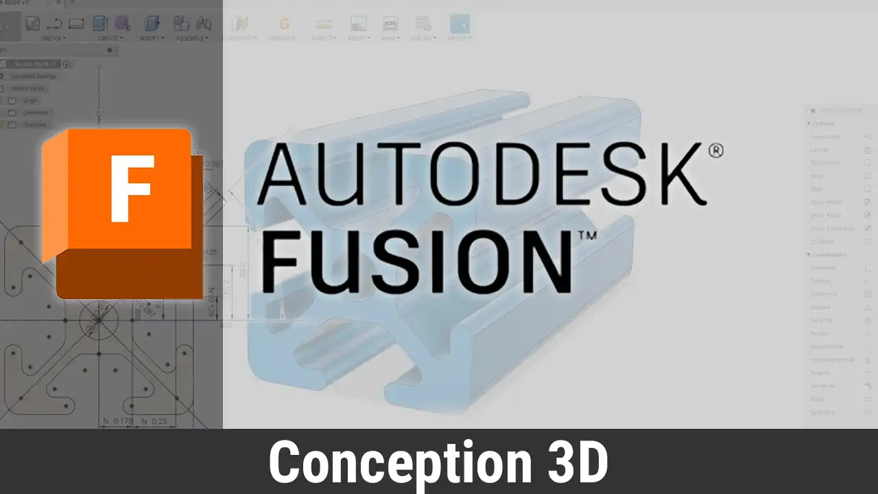 Formation Conception 3D avec Autodesk Fusion