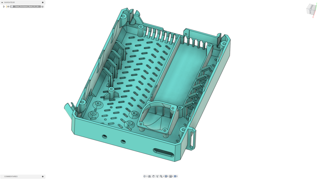 Conception 3D d'un boîtier pour Duet3D version 2 à imprimer en 3D