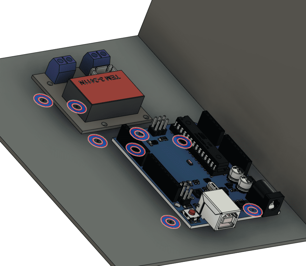 Conception 3D avec Fusion d'un boîtier électronique pour l'impression 3D