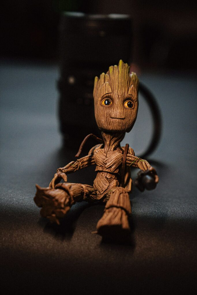 Il s'appelle Groot et il est imprimé en 3D avec un post-traitement professionnel